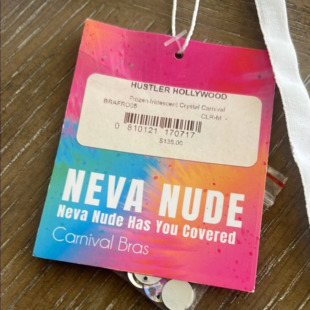 Iridescent Crystal Bra Top - Picture 3 of 5